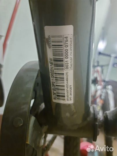 Велосипед B’twin design Elops green new