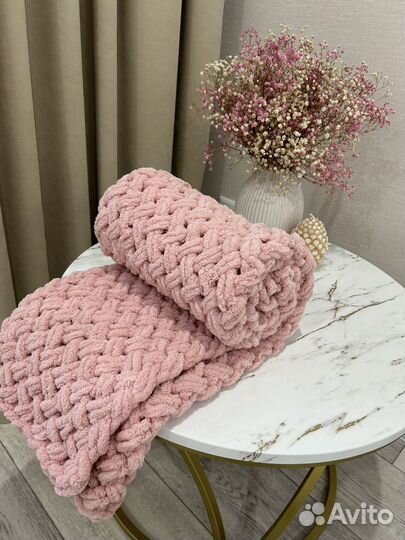 Плюшевый плед для новорожденных