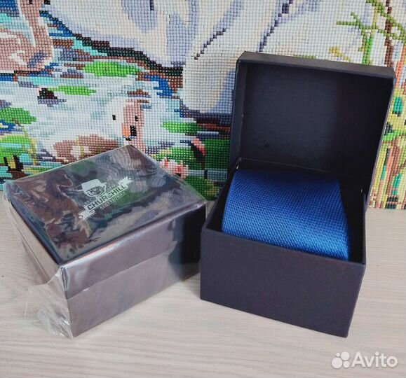 Новый Галстук в подарочной коробке