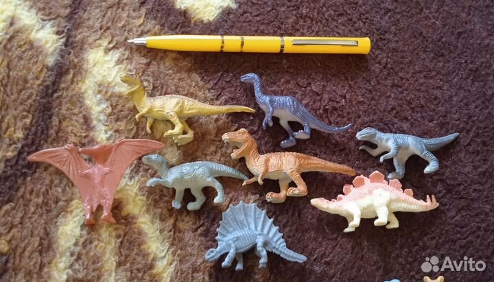 Фигурки животных, магистр Йода и др