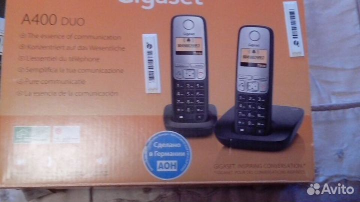 Dect телефон siemens (gigaset A-400 DUO)