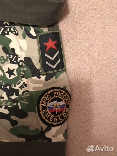 Детский военный костюм, 110-116