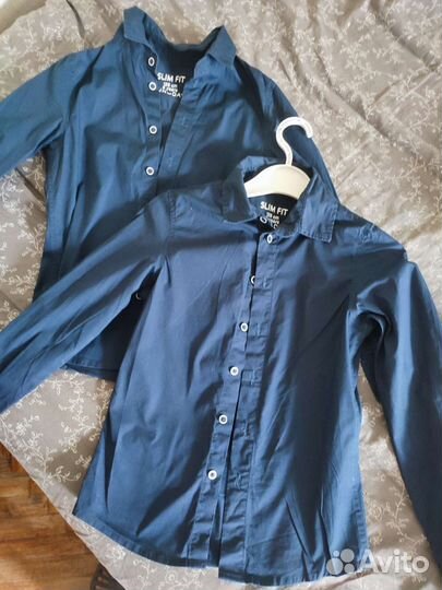 Рубашка на мальчика 128