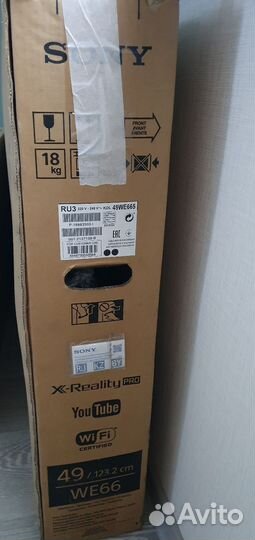 Телевизор Sony KDL-49WE665