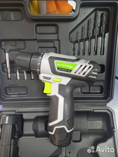 Дрель шуруповерт интерскол