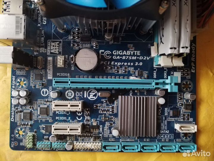 Плата (1155 сокет + i7-2600k)