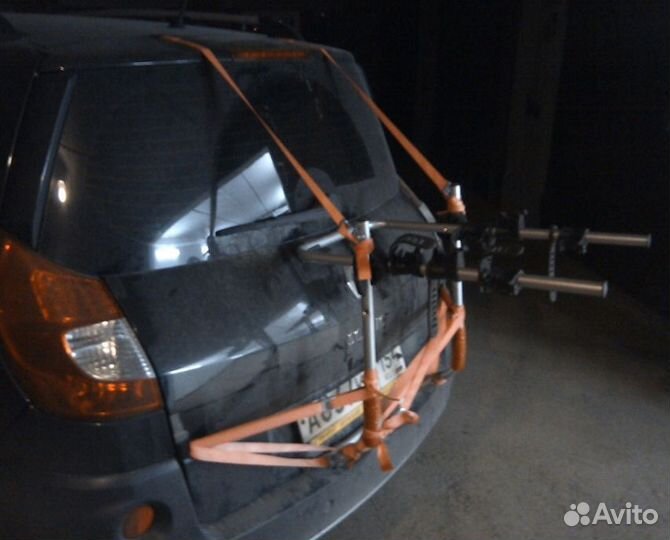 Велобагажник на хэтчбек заднюю дверь, 3 велосипеда