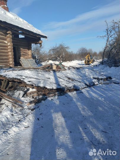 Демонтаж домов снос дома, с вывозом