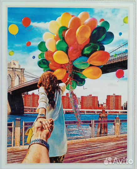 Алмазная мозаика на подрамнике 40х50