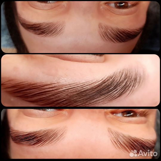 Ламинирование+ окраска+ ботокс ресниц и бровей