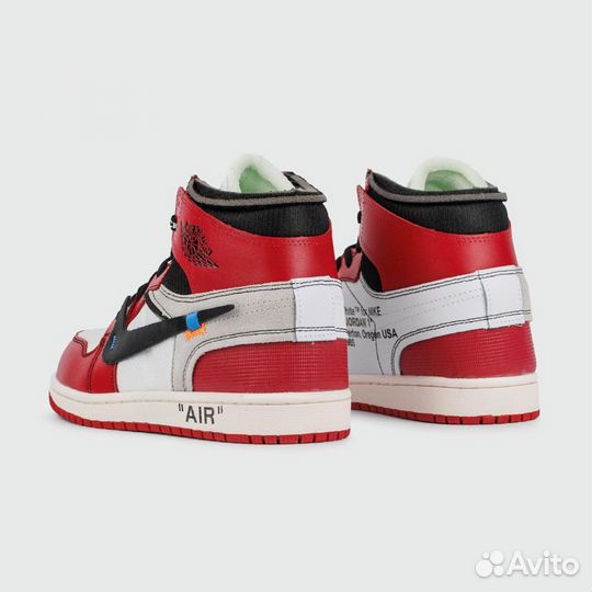 Кроссовки Nike Air Jordan 1 Chicago x Off-White (а