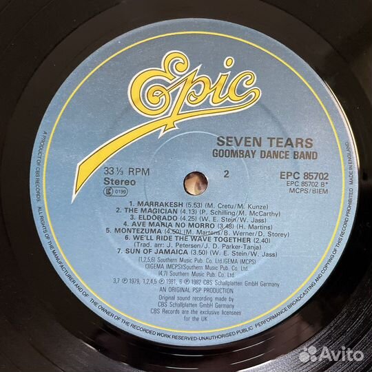 Goombay Seven Tears UK