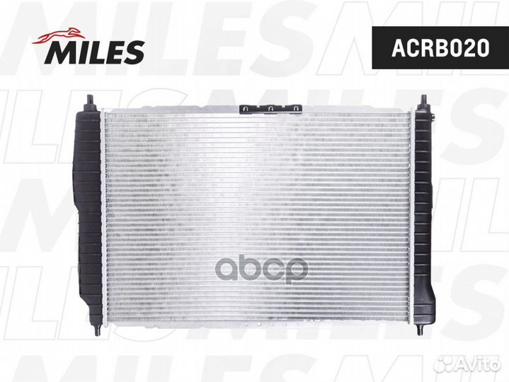 Радиатор (паяный) chevrolet aveo 1.2/1.4 M/T 06