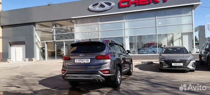 Hyundai Santa Fe 2.2 AT, 2018, 101 000 км