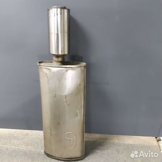 Глушитель с резанатором для santa fe 3dm