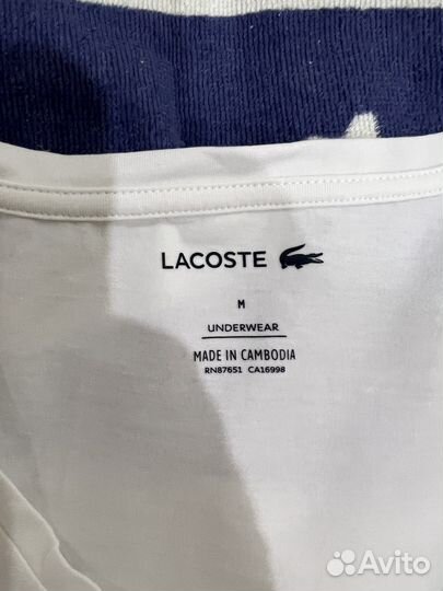 Майка lacoste оригинал