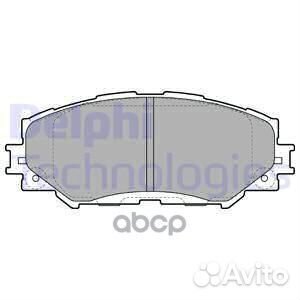 Колодки торм дисковые lp2002 Delphi