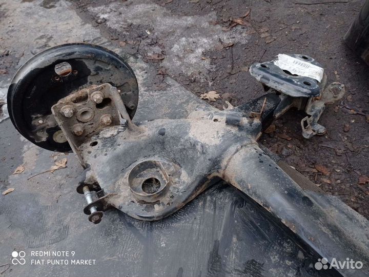 Задняя балка Fiat Grande Punto Opel Corsa D