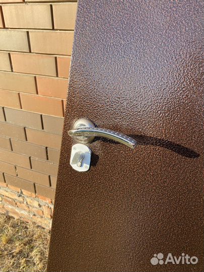 Дверь входная металлическая. Для частного дома