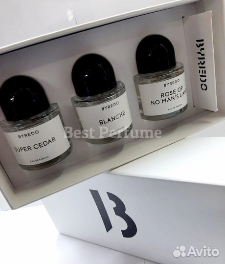 Byredo 3 по 30 мл набор парфюма