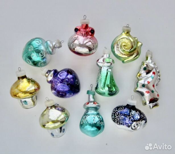 Елочные игрушки СССР