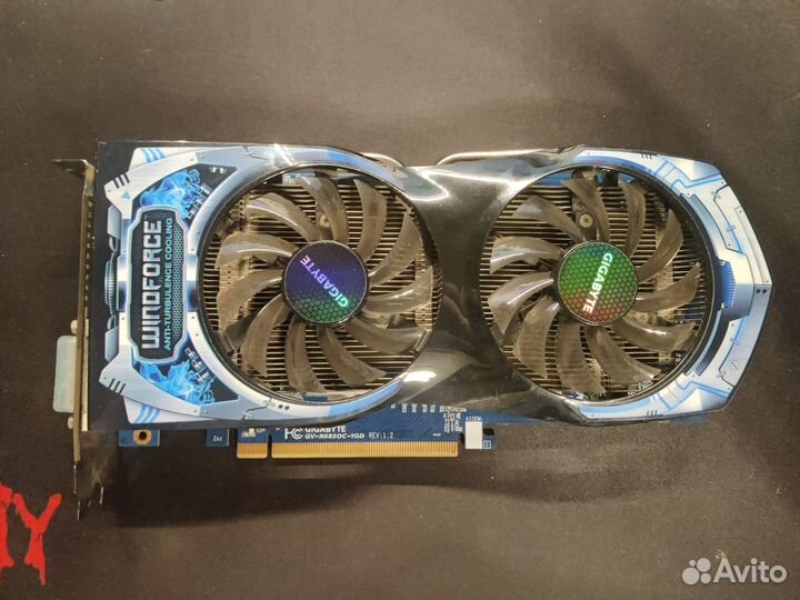 Видеокарта radeon HD 6850 1Gb