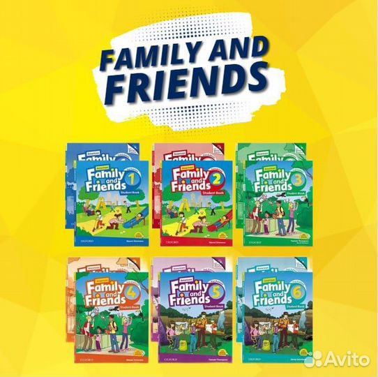 Family and friends starter,1,2,3,4,5,6