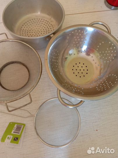 Дуршлаг алюминий и никель,сито