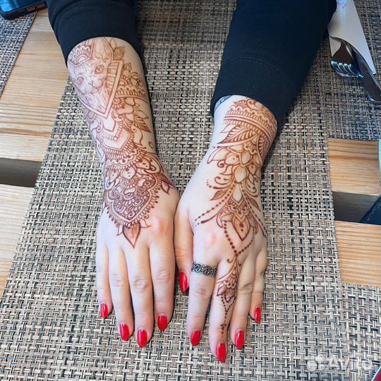 Хна для мехенди 100 гр. премиум соджат