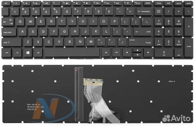 Клавиатура для ноутбука acer, asus, hp, lenovo,dns