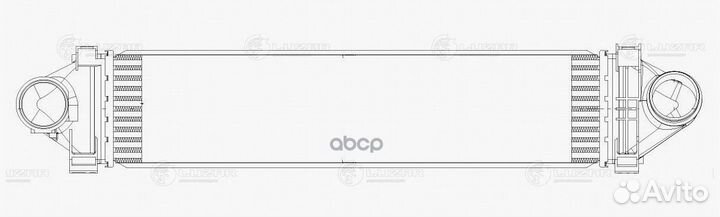 Онв (радиатор интеркулера) Freelander 2.2D lric