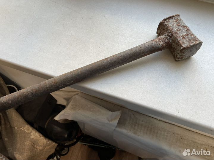Тыжелая кувалда цельнометалическая СССР