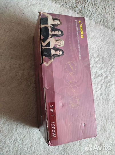 Фен-щетка Kingley 1200W новый