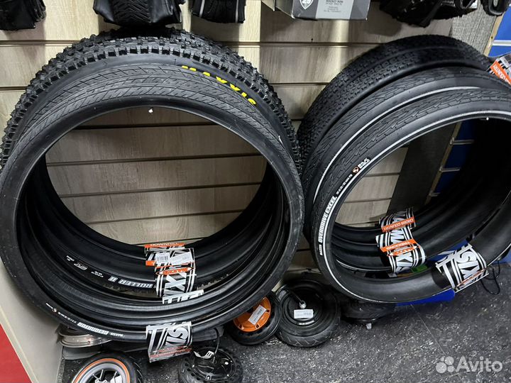 Велопокрышки и запчасти