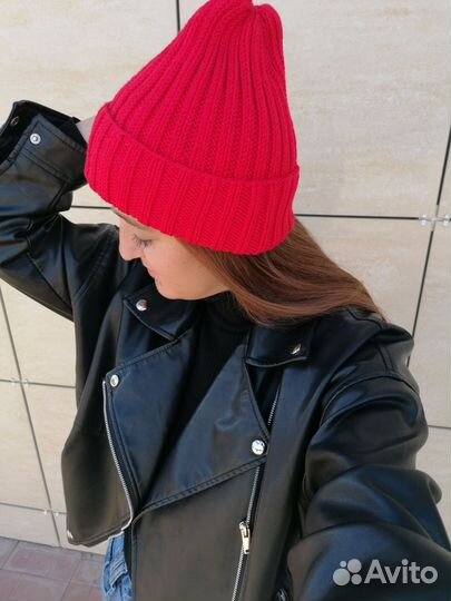 Шапки в рубчик в наличии