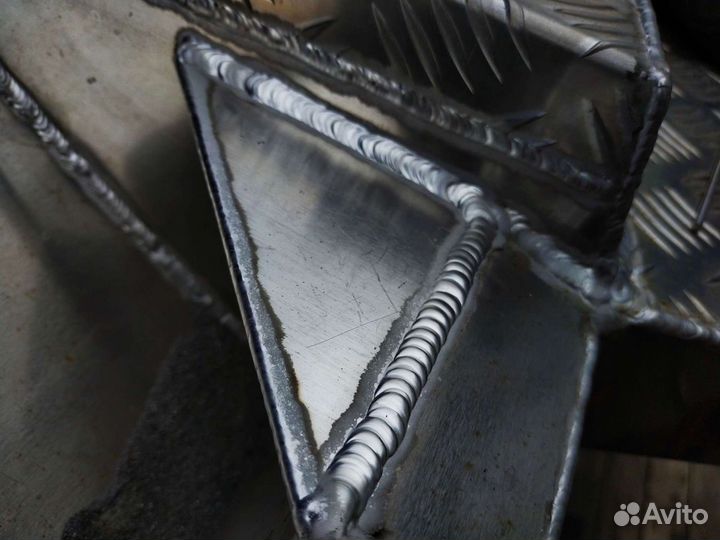 Наращивание транца лодки и другие работы по сварке