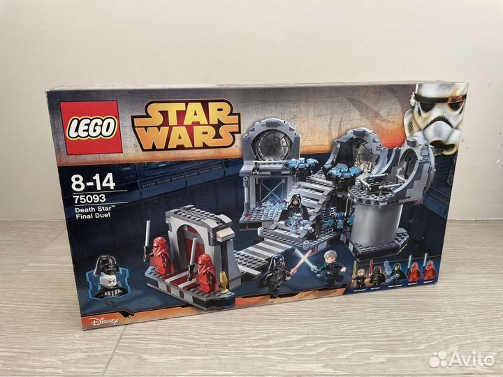 Lego Star Wars Последняя схватка 75093 новый