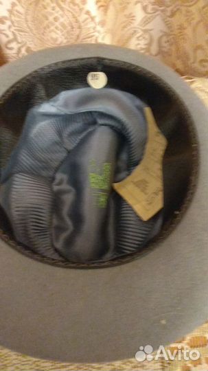 Шляпа фетровая мужская 56,57,58,60 размеры