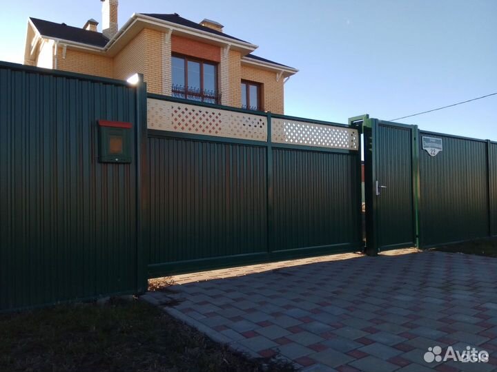 Заборы различного типа