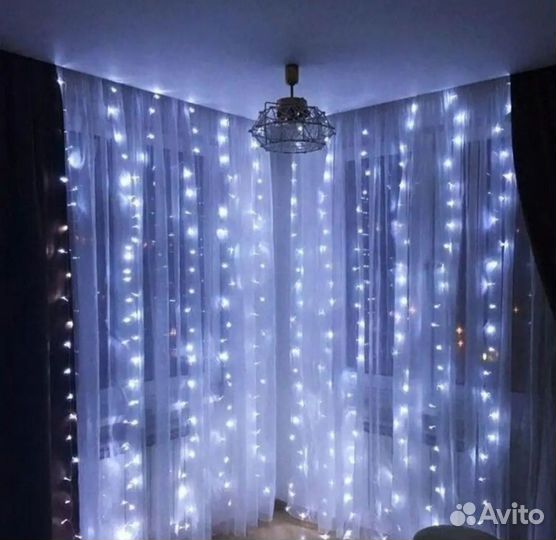 Гирлянда штора