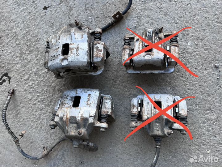 Суппорт тормозной передний