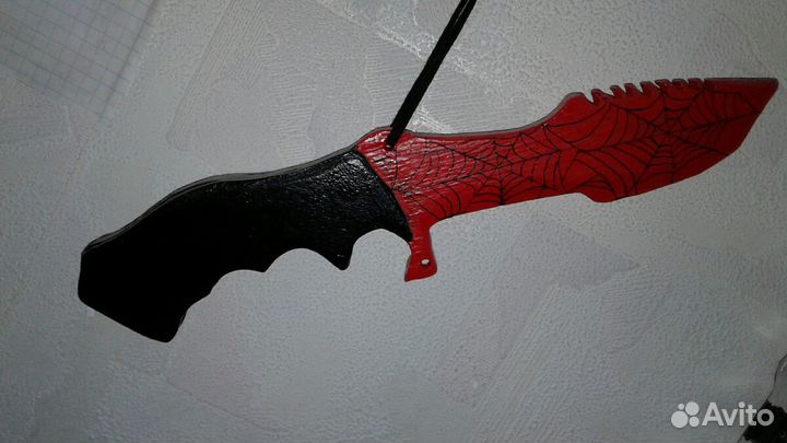Охотничий нож из Дерева(Кровавая Паутина) CS:GO