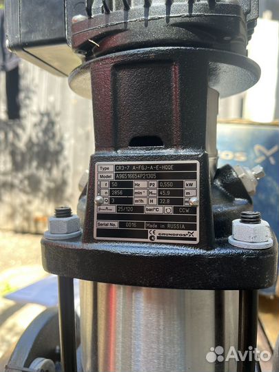 Насос grandfos CR 3-7 A-FGJ-A-E-hqqe