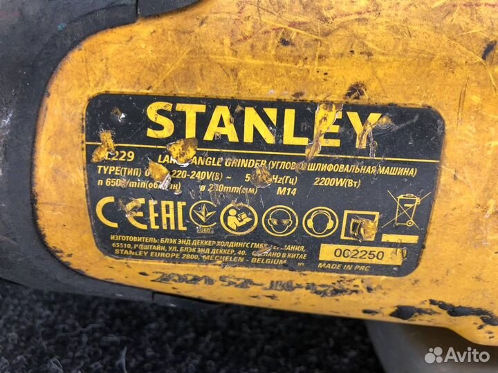 Болгарка (ушм) Stanley SL 229 К40