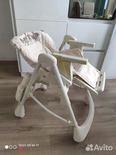 Стульчик для кормления happy baby