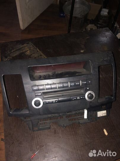 Штатный магнитафон Mitsubishi lancer 10