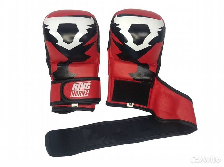 Перчатки крабы MMA Ring Horns, кожа (M, L, XL)