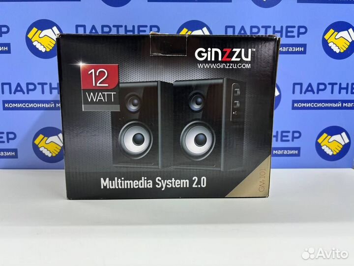 Колонки для компьютера Ginzzu GM-101 (новый)