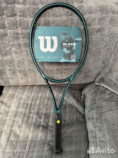 Wilson Blade 98 V9 16 19 305 грамм ручка 4