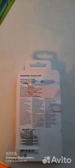 Чехол на samsung А20 оригинал